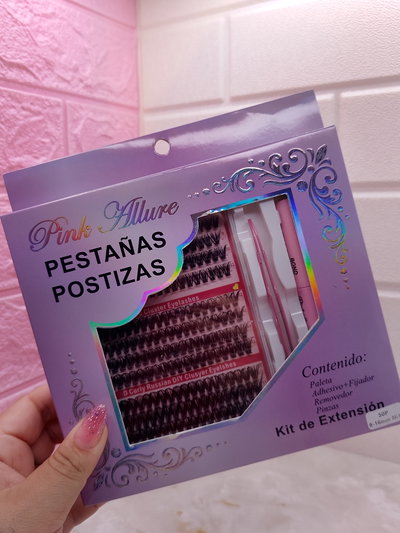 Kit Completo Pestañas por Punto 50P – Mix de Estilos 8 a 16 mm