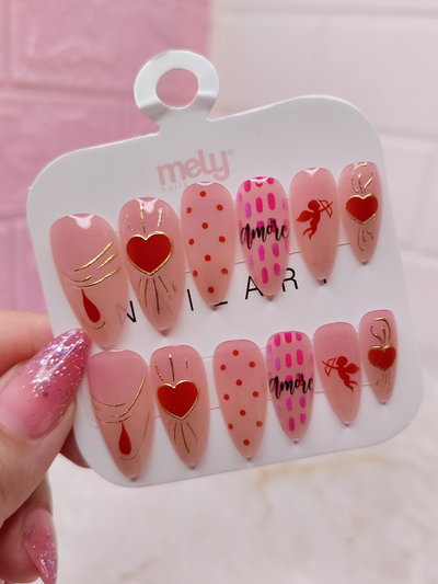 Press On Nails Mely – Love Edition