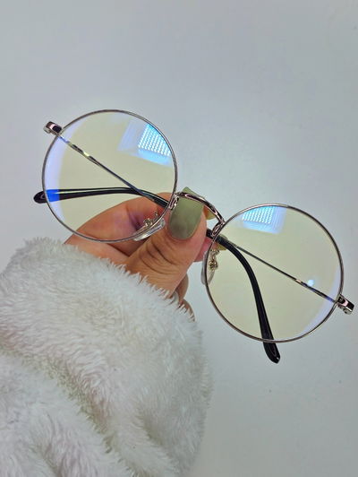 Armazón Antiblue Yeji plateado