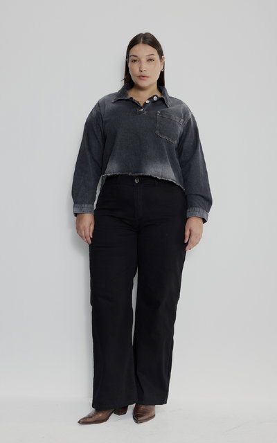 Wide Leg Black