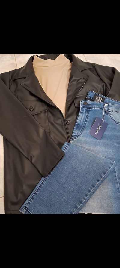 Saco eco cuero
