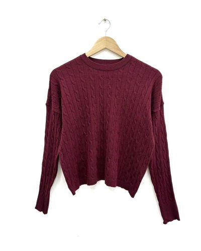 Sweater Ochito Con Canelon- LNISF 06(Bordó)