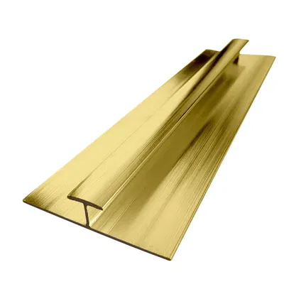 PACK X20 MOLDURAS DORADAS PARA PLACA PVC