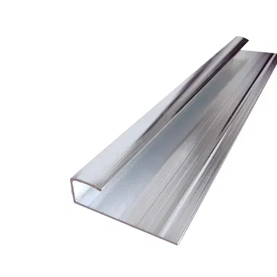 PACK X20 MOLDURAS PLATEADAS PARA PLACA PVC