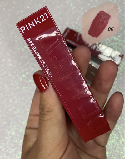 Lip gloss Matte 24h pink21
