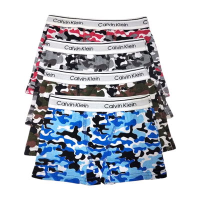 Docena surtida boxers infantiles Calvin camuflado