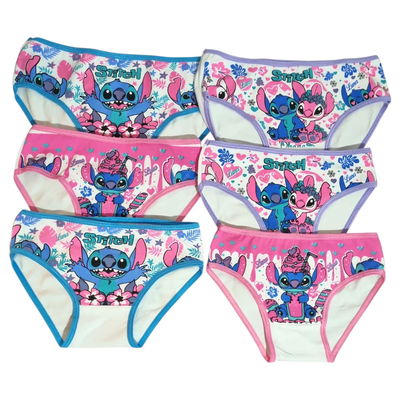 Pack x6 bombachas Stich TALLES SURTIDOS