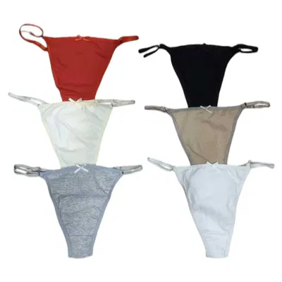 Pack x6 regulables de algodón