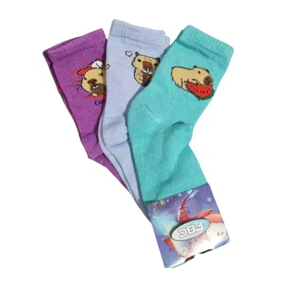 Pack x3 medias 3/4 infantil capibara SURTIDO