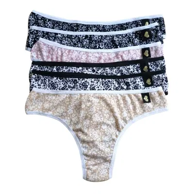 Pack x6 colaless estampadas de morley