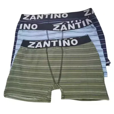 Pack x3 boxers Zantino de adulto ALGODÓN Y LYCRA