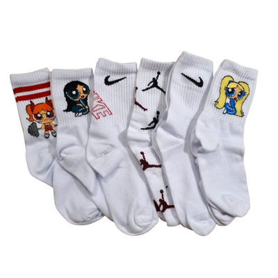 Pack x6 medias tenis SURTIDA CALIDAD PREMIUM