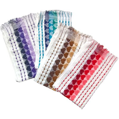 Pack x6 repasadores corazon surtido