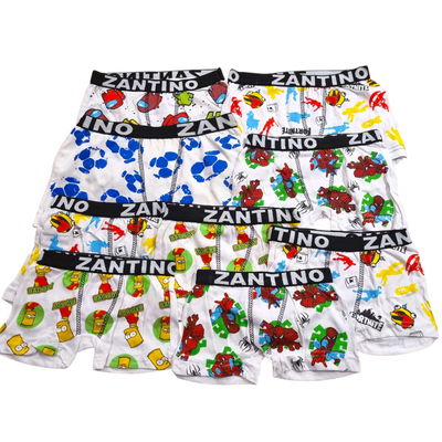 Boxer infantil personajes POR DOCENA SURTIDO