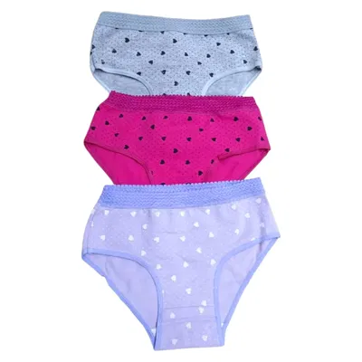 Pack x3 bombachas nena Juvenil SURTIDO