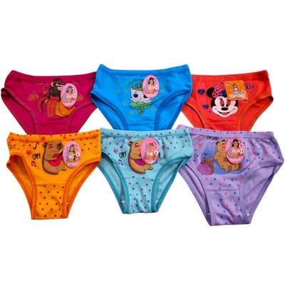 Pack x6 bombachas nena SURTIDO