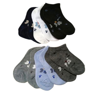 Docena soquetes Sockmart infantil niño talle 2/4 del 22 al 25