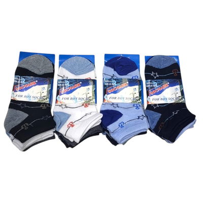 Docena soquetes Sockmart infantil niño talle 4/6 del 25 al 30