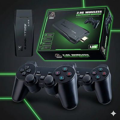 Consola Retro Game Stick 64GB + 2 Joystick inalámbricos