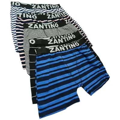 Pack x6 ZANTINO talles grandes 6 AL 10 rayado