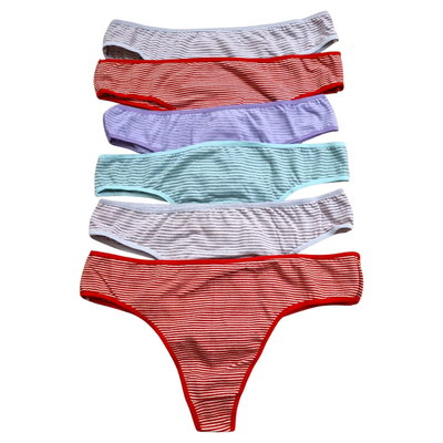 Pack x6 Colaless rayas SURTIDO TALLE 3 grande