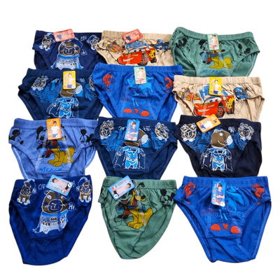 Docena slip nene talles surtidos 4 AL 14