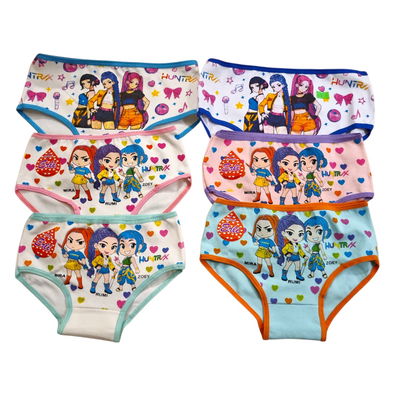 Docena bombachas Guerreras del Kpop TALLES 1 2 3 SURTIDOS