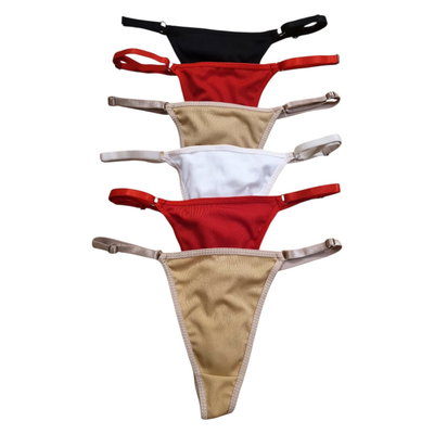 Pack x6 regulables de morley Talle único: abarca hasta un 38/40 de pantalón&nbsp;