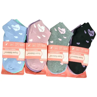 Pack x6 Soquetes TÉRMICOS Superbalance de mujer surtido