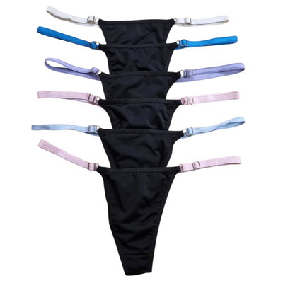 Pack x6 regulables de Microfibra Talle único: abarca hasta un 38/40 de pantalón&nbsp;