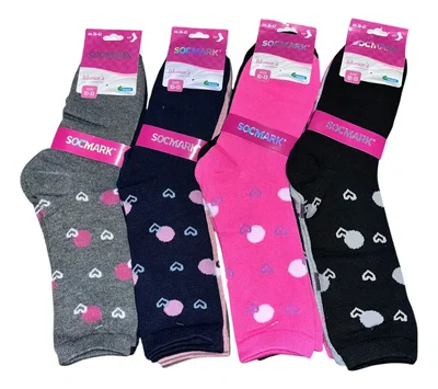 Docena medias 3/4 Sockmart mujer SURTIDO