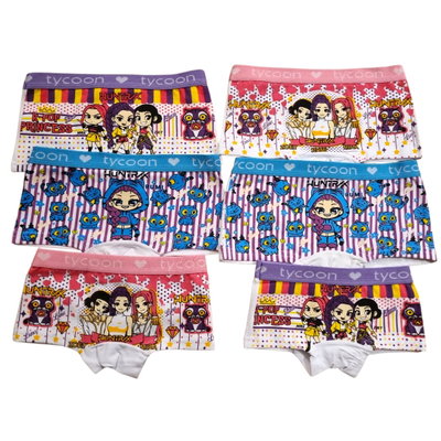 Pack x6 boxers nena Las Guerreras del Kpop TALLE 4 Y 8 