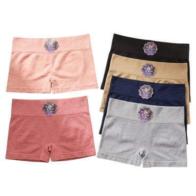 Pack x6 boxers con cintura semi faja liso mujer Hb Amorarma SURTIDO
