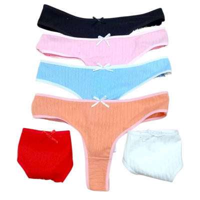 Pack x6 colaless de modal LISA PASTELES SURTIDOS Talle único chico: abarca hasta un 40/42