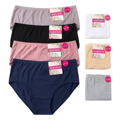 Pack x6 Vedetinas Kokowei lisas talle GRANDE hasta un 48/50 de pantalón SURTIDO