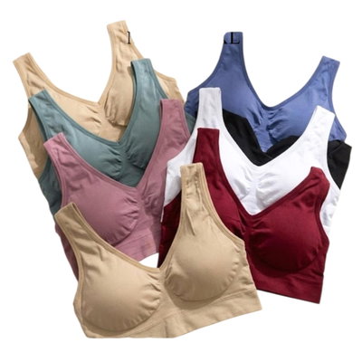 6 Corpiños SMART SEXY COLORES Y TALLES SURTIDOS del 85 al 100