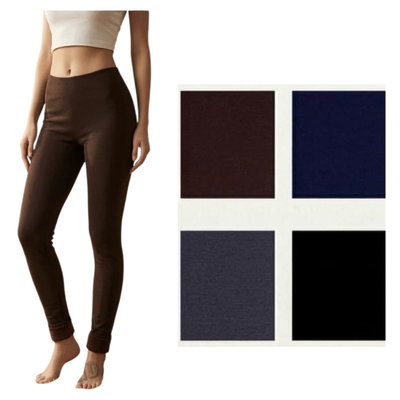 Pack x6 Calzas con frisa COLORES Talle único M/XL