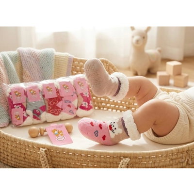 Pack x6 Pantumedias Nena TALLES 9 a 18 meses y 18 a 24 meses SURTIDO