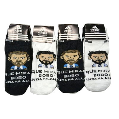 Docena de soquetes Messi Bobo SURTIDO