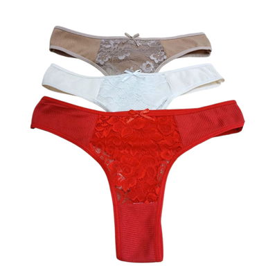 Docena de colales con Encaje SURTIDO