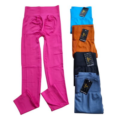 Pack x6 Calzas con efecto levanta cola SURTIDO DE TALLES Y COLORES