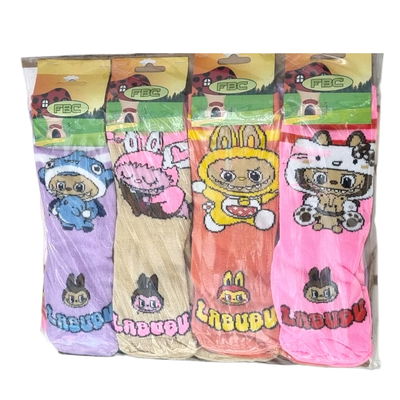 Docena surtida medias 3/4 INFANTIL LABUBU SURTIDA