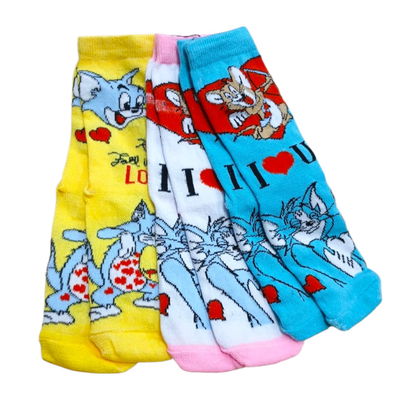 Pack x6 medias Tom y Jerry infantil SURTIDO