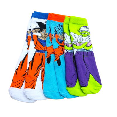 Pack x6 medias Dragon Ball infantil SURTIDO