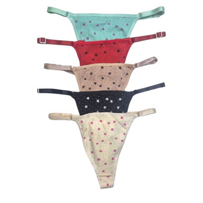 Pack x6 colaless regulable estrellas SURTIDOS