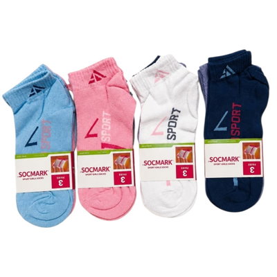 Docena soquetes Sockmart mujer SURTIDO