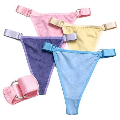 6 Colaless Colores pasteles surtidos elástico ancho Talle único: Abarca del 38 al 42