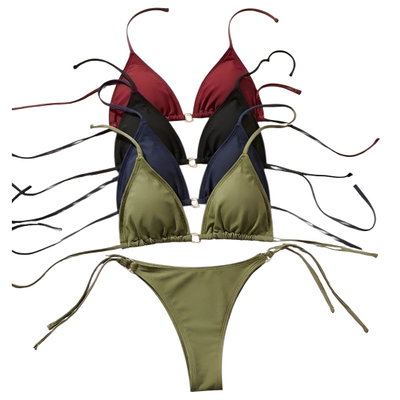 6 Bikinis Aros Colores y Talles SURTIDOS del 85 al 95