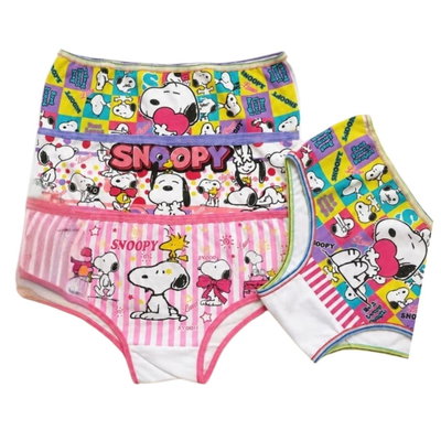 6 bombachas JUVENIL Snoopy Talle 8 COLORES SURTIDOS