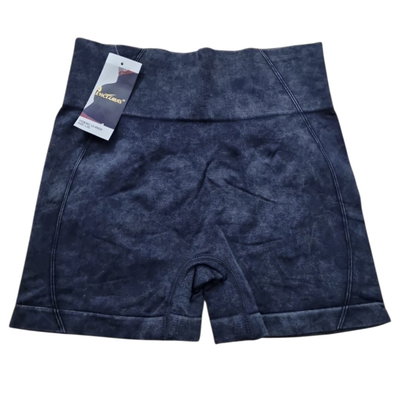 6 Shorts Prelavado Negros CON PUSHUP Talles S/M al L/XL con 10 CM DE FAJA 